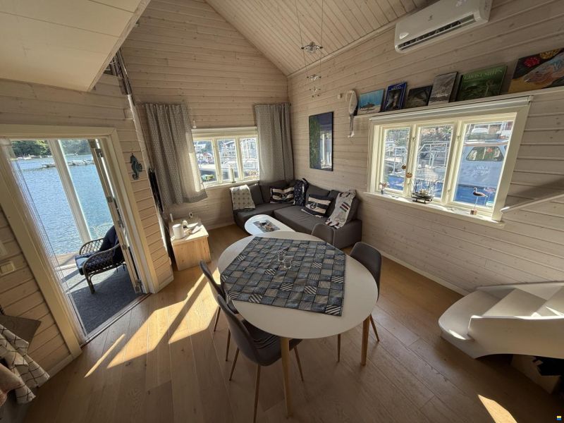 Houseboat in Stockholm / Sweden