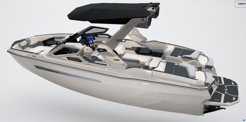 MasterCraft X23 2027 | stone | neuf