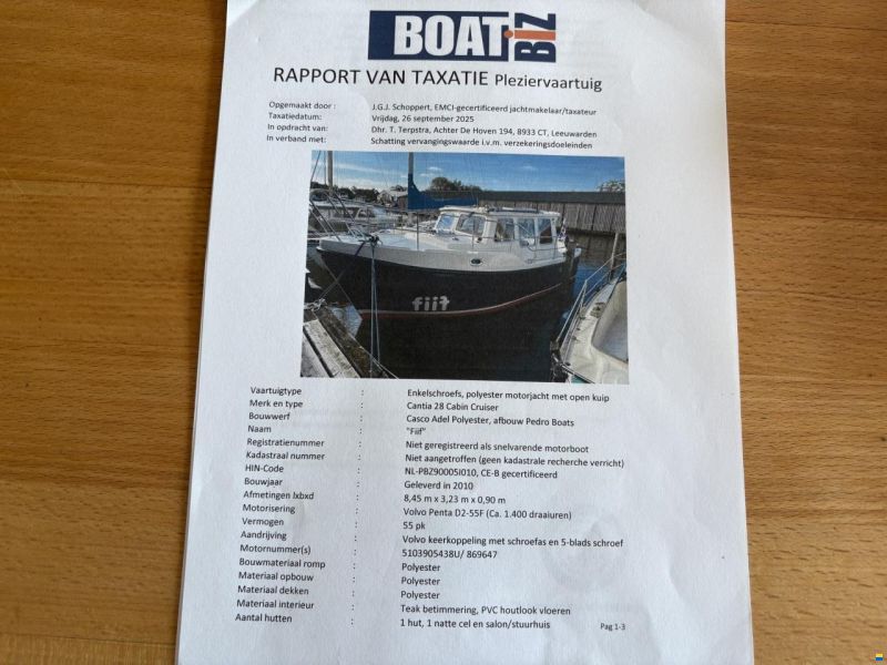 Kent 28 -Cantia 28 Cabin Cruiser