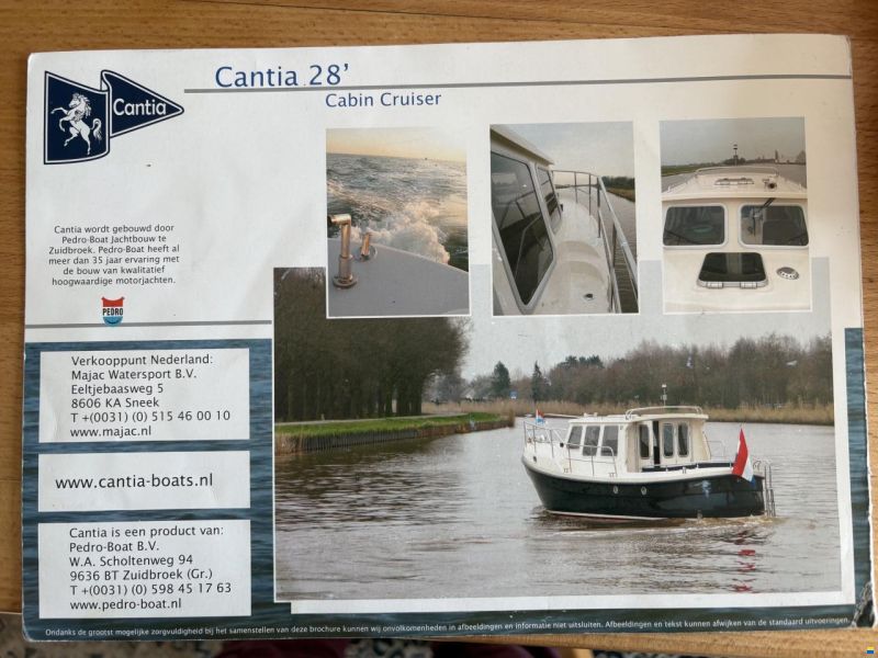 Kent 28 -Cantia 28 Cabin Cruiser