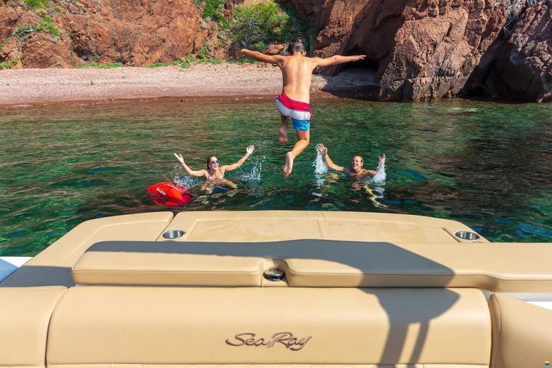Sea Ray 250 Sunsport & Trailer (1. Hand)