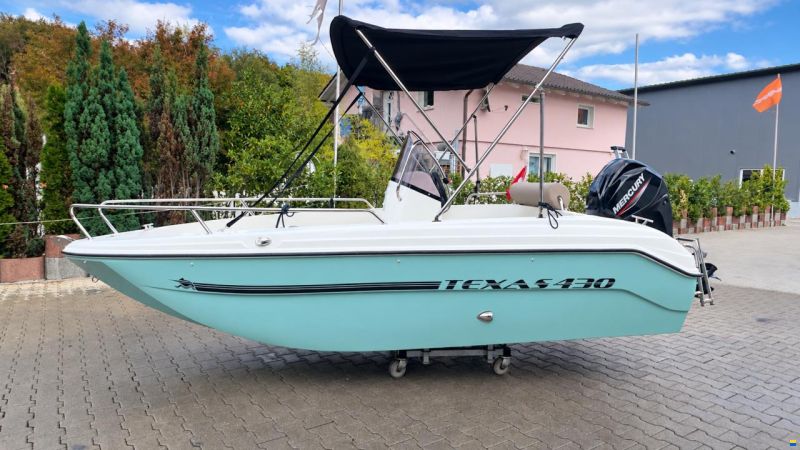 Texas 430 Open inkl. Trailer (1. Hand) Schwei