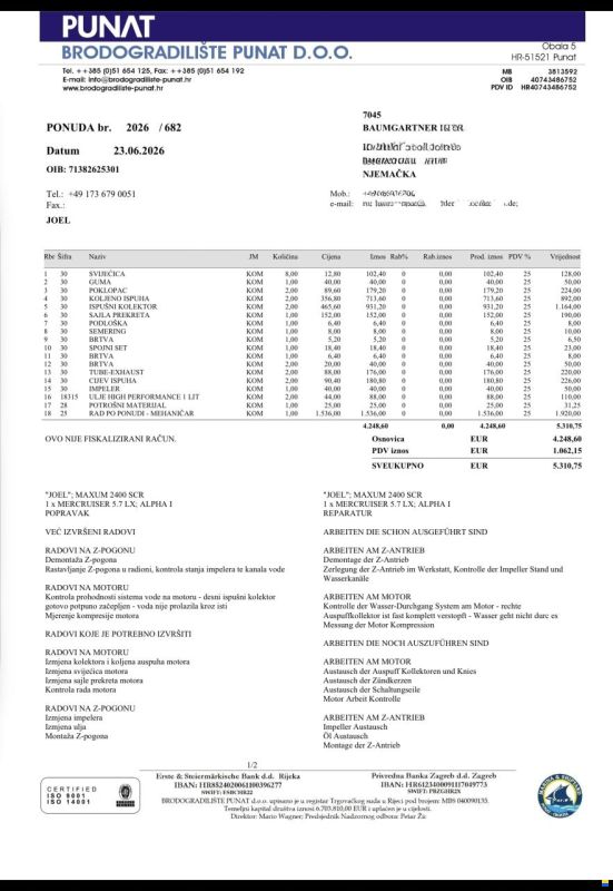 Maxum 2400 SCR