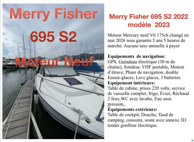 Jeanneau Merry Fisher 695 S2
