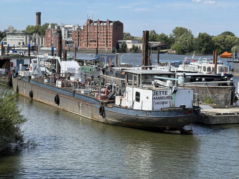 Jette 37m Tankschiff / Wohnschiff