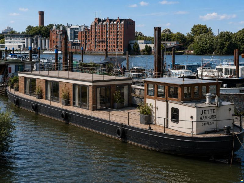 Jette 37m Tankschiff / Wohnschiff