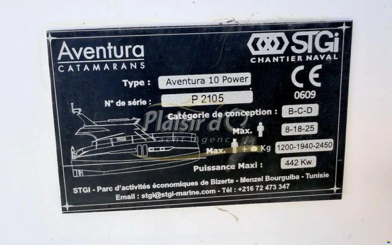 Aventura Catamarans Aventura 10 Power