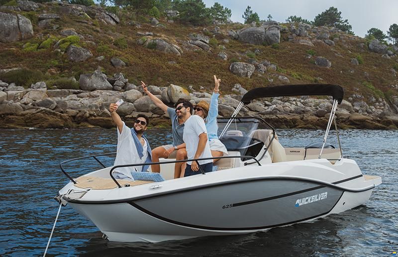 Quicksilver new 625 Open/Mercury 150
