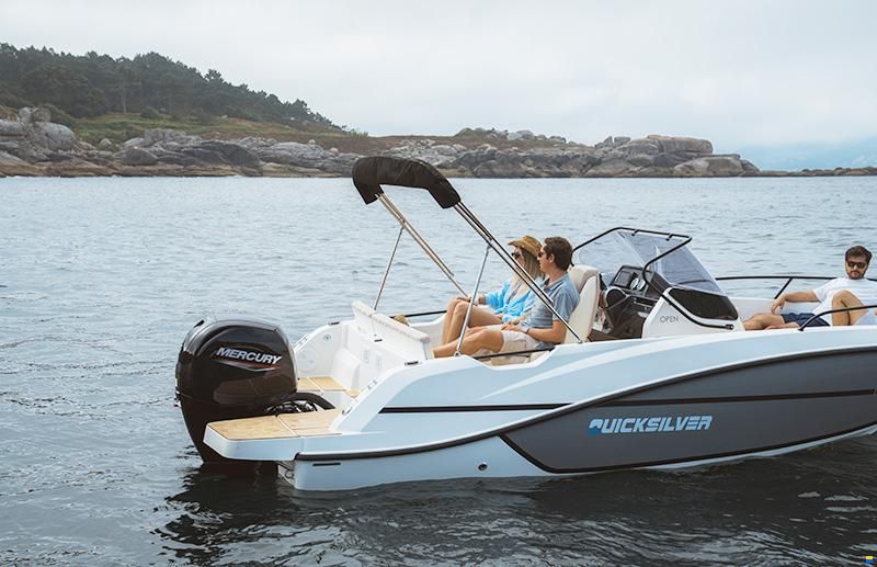 Quicksilver new 625 Open/Mercury 150