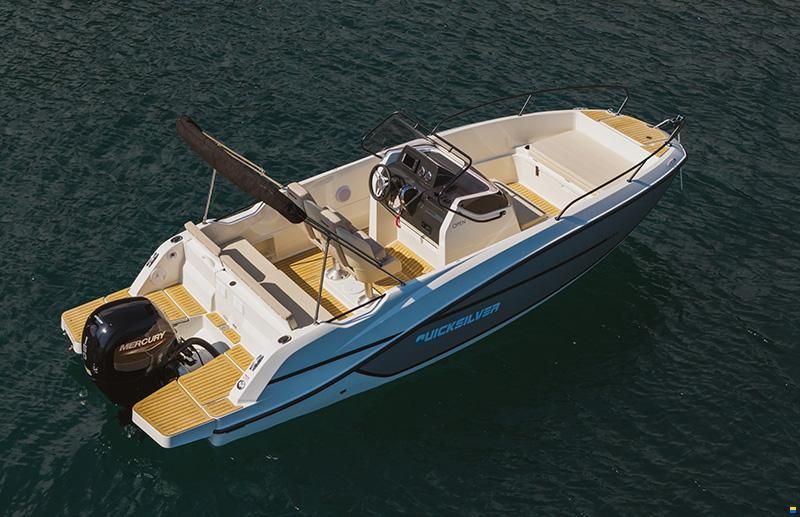 Quicksilver new 625 Open/Mercury 150