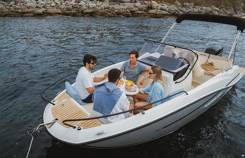 Quicksilver new 625 Open/Mercury 150