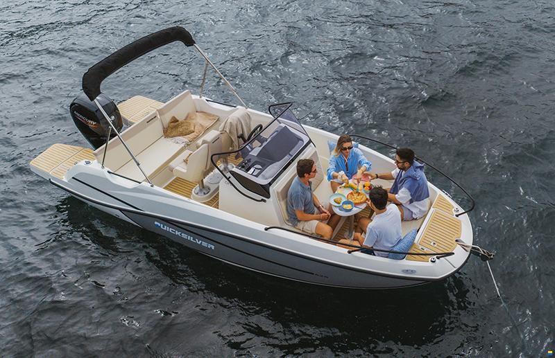 Quicksilver new 625 Open/Mercury 150