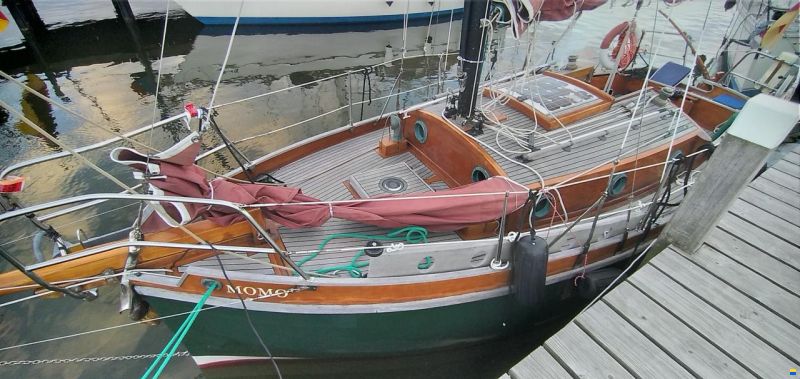 Eigenbau kleiner Segelkutter "MOMO"