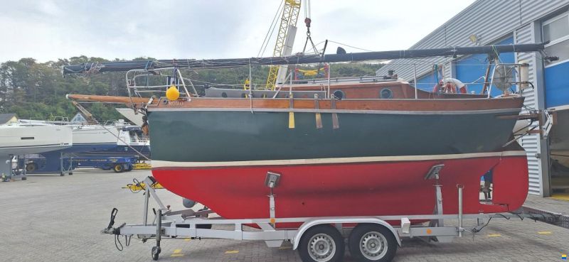 Eigenbau kleiner Segelkutter "MOMO"