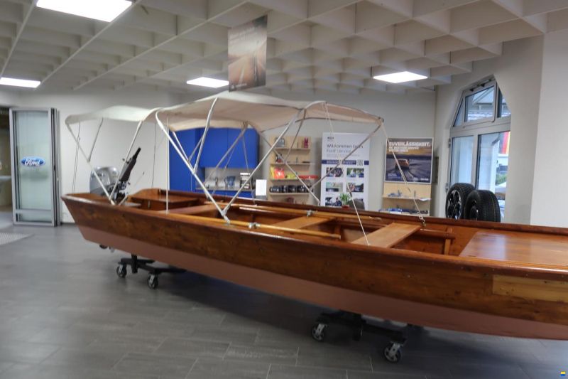 Witti Holzfährboot 7m