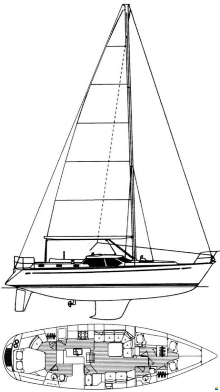 Oyster 45 Deck Saloon