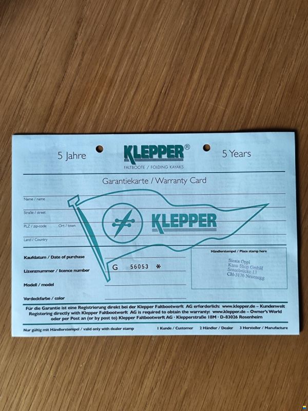 Klepper Aerius 380 Tramp