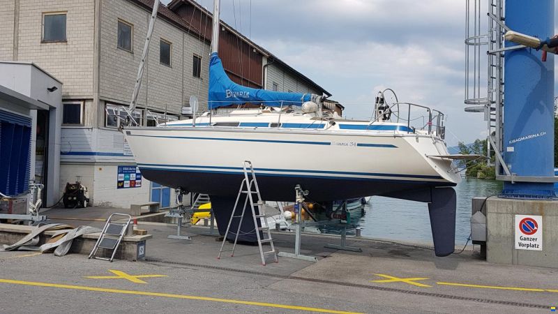 Bavaria 34 (1987) mit Flachkiel