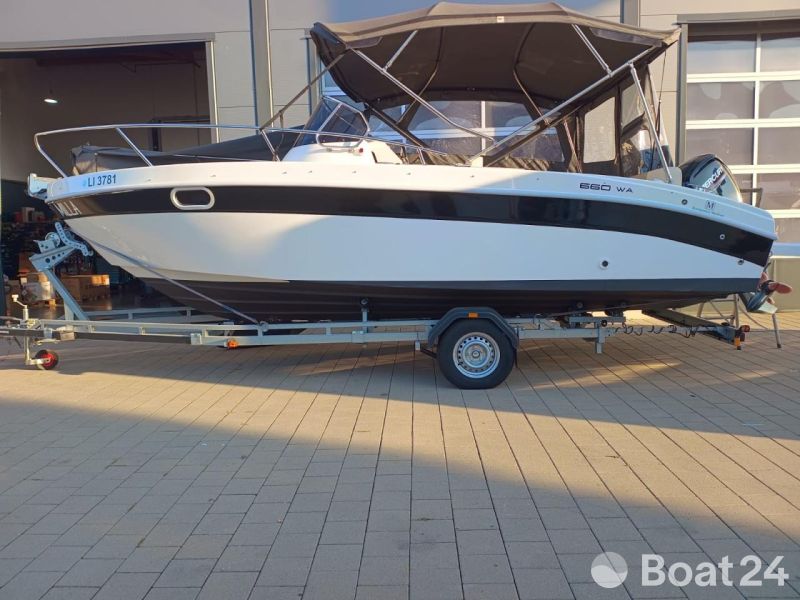 Saver 660 WA mit Mercury F100 XL