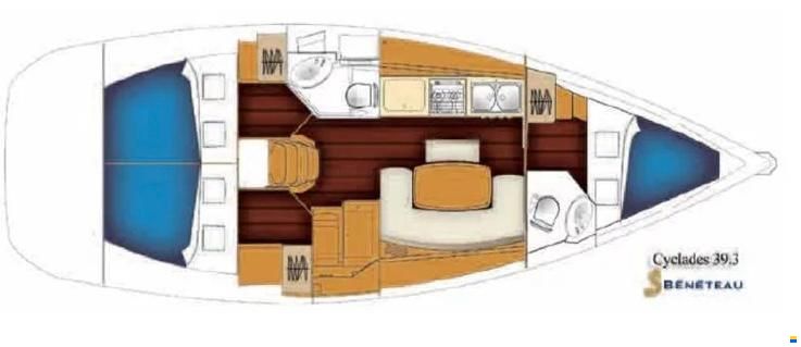 Beneteau cyclades 39.3