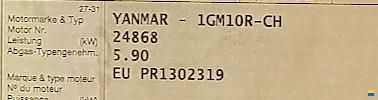 Yanmar 1GM10R-CH
