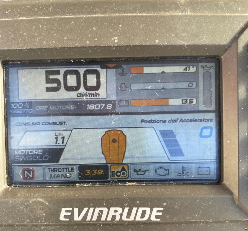 EVINRUDE E-TEC G2 250 CV – GAMBO XXL