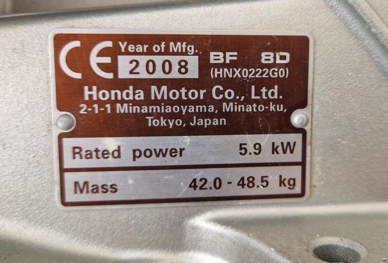 Honda Moteur 8CV hors-bord Honda BF8D