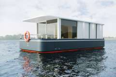 Houseboat MOAT Floating Hotel Room Woonboot