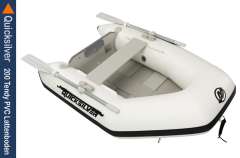 Quicksilver Inflatables 200 Tendy PVC Lattenboden Sammenleggbar oppblåsbar båt