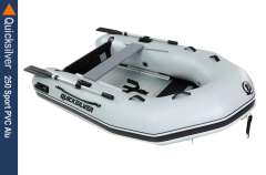 Quicksilver Inflatables 250 Sport PVC AluBoden Sammenleggbar oppblåsbar båt