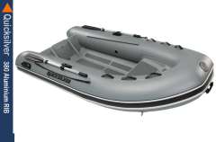 Quicksilver Inflatables 420 Aluminium RIB PVC Festrumpfschlauchboot