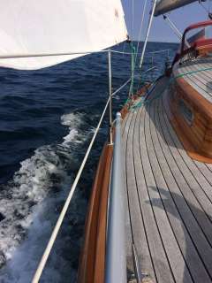 Klassisch elegante 7 KR Segelyacht