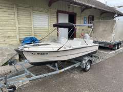 Sportboot (35 PS) und div. Zubehör Sportboot