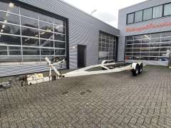 Stallingstrailer Tandemasser geremd Twee-asser