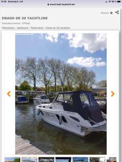 Drago SR 30 Yachtline Öchsner Boot