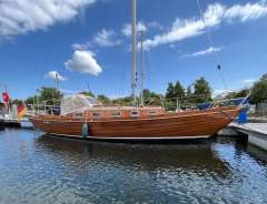 Klassische Holzsegelyacht - Hudson
