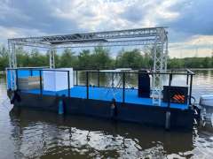 Staal Pontoon Ponton tekne