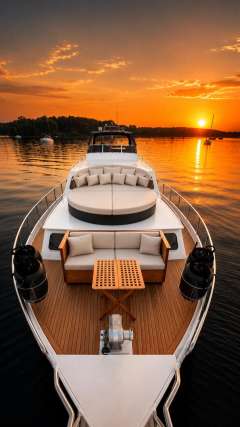 Wohnschiff 18 m Motoryacht