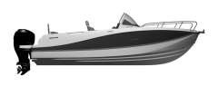Quicksilver Activ 755 Sundeck  und Trailer Sportboot
