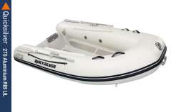 Quicksilver Inflatables 270 Aluminium RIB PVC Ultra Light Festrumpfschlauchboot
