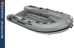 Quicksilver Inflatables 320 Aluminium RIB PVC Festrumpfschlauchboot