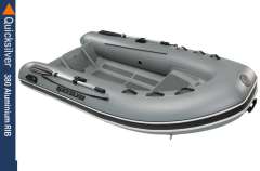 Quicksilver Inflatables 380 Aluminium RIB PVC Festrumpfschlauchboot