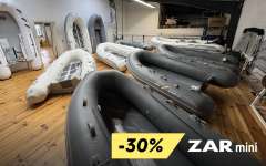 ZARmini RIB 8 DL Greyline Kovapohjainen kumivene