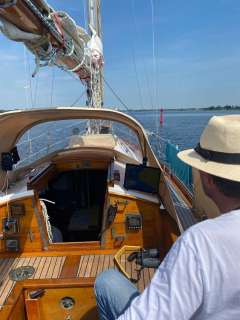 Klassische Segelyacht