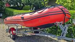 Quicksilver Inflatables 470 Sport HD Foldable Inflatable Boat