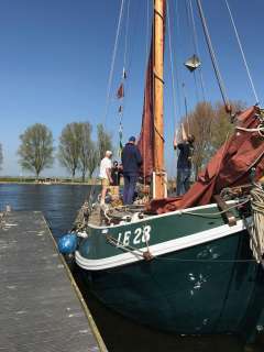 Lemsteraak Eersteling LE28 - Roefuitvoering Loď s plochým dnem