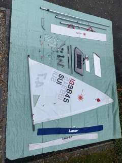 Performance Sailcraft Laser 4.7 (ILCA 4) 2010 SUI 199845 Deriva