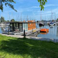 La Mare Houseboat Met Ligplaats Model DF Barco habitável