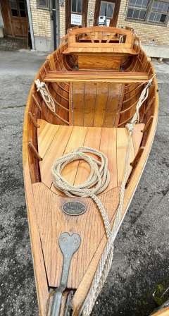 Nussbaumer Klinker Fischer- Ruderboot 1967 Fischerboot