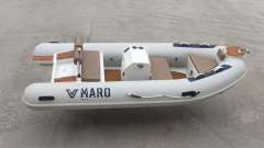 Maro M390 Merev aljú gumicsónak (RIB)